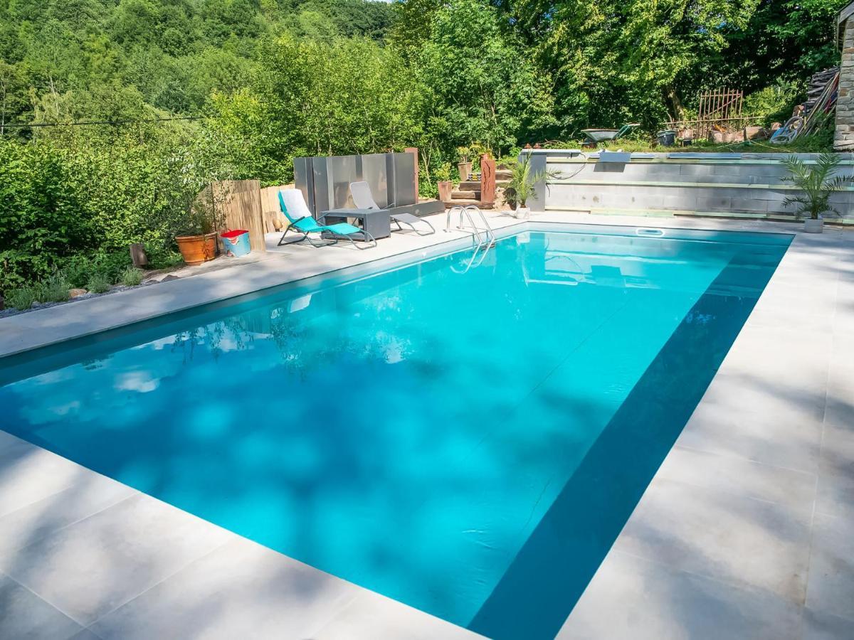 Nice Holiday Home In Nature With Sauna, Hot Tub En Swimming Pool Вервье Экстерьер фото